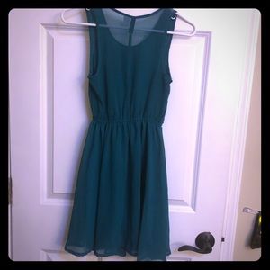 Turquoise Summer Dress - H&M - size 2